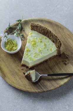 Idée recette Cheesecake façon tarte au citron, d&rsquo;après Sojade !
